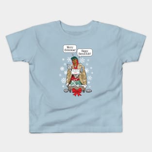 Merry Christmas! Happy Hanukkah? - Trading Places Kids T-Shirt